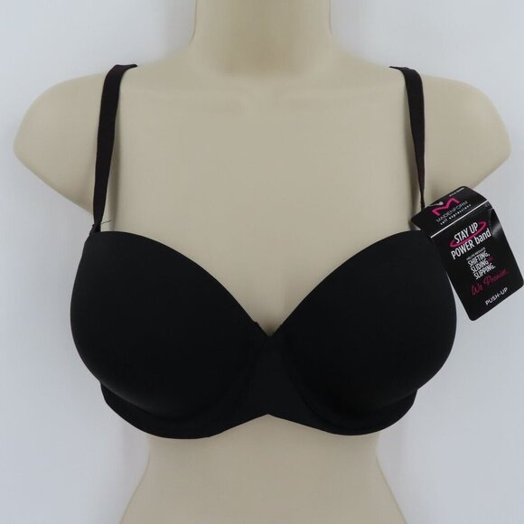 Maidenform 36C Bra SE6990 Black Self Expressions Removable Straps Strapless NEW - Picture 11 of 12
